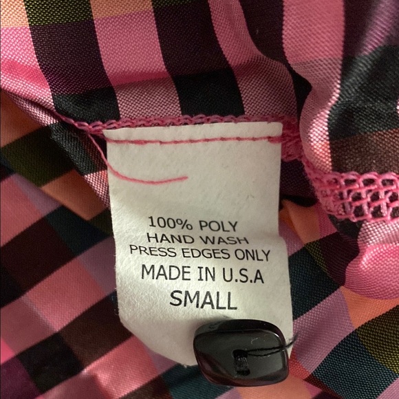 Beluva San Francisco Women's Pink/Black Crinkle Striped Top - Picture 2 of 5